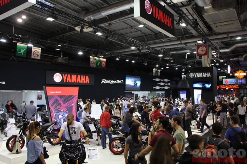 stand yamaha au mondial de la moto