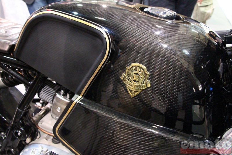 Royal Enfield Midas Royale, la préparation à Milan