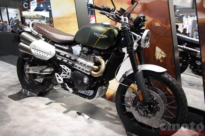 Triumph Scrambler 1200 XC et XE 2019 selon l'envie