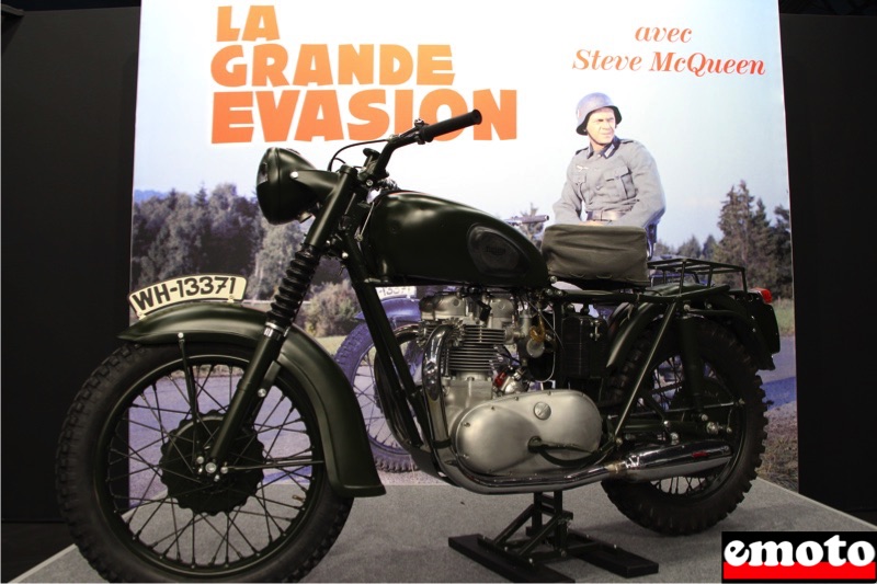 triumph tr6 trophy la grande evasion de 1963 avec steve mcqueen a l affiche