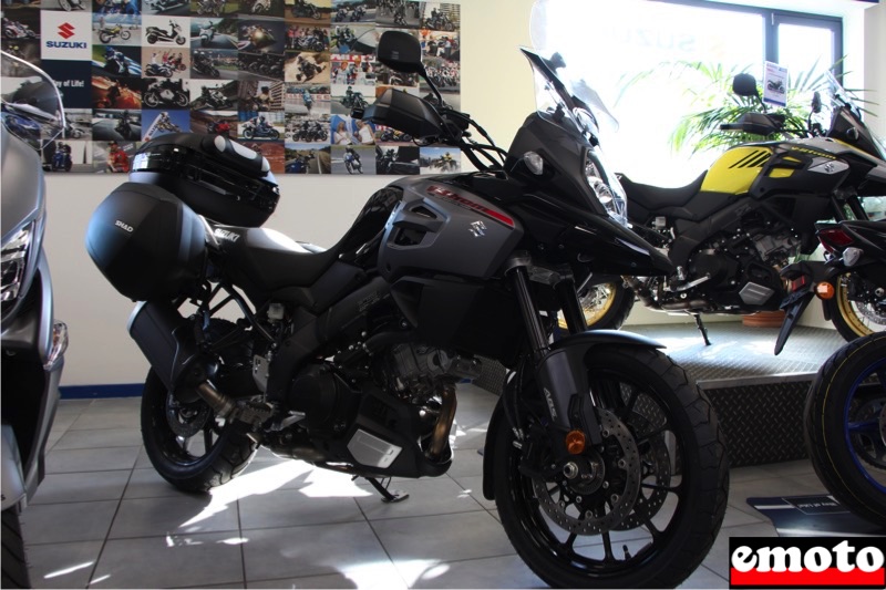 Suzuki V-Strom 1000, le voyage selon Moto Virus, la suzuki vstrom 1000 accessoirisee chez moto virus a lyon