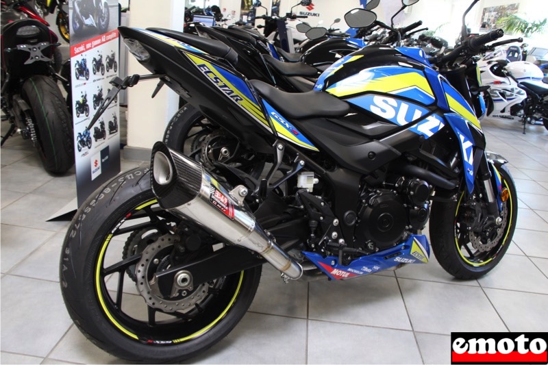 kit deco et pot yoshimura pour la gsxs 750 gp