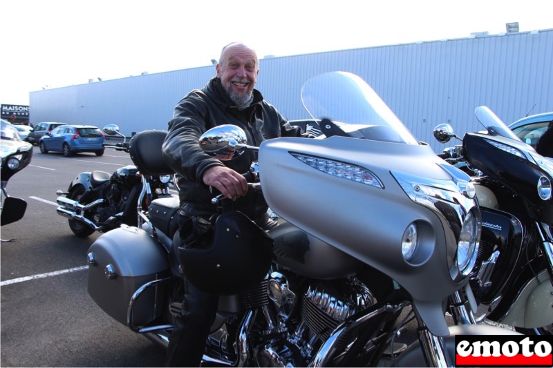 didier avec sa superbe chieftain de 2016 didier avec sa superbe chieftain de 2016