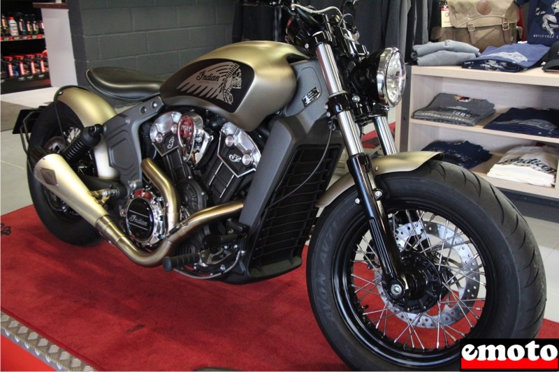 scout bobber chez indian 91