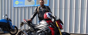 Rencontre Moto Parc 72 : Dimitri et sa GSXS 1000