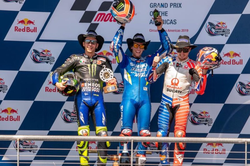 USA : les gagnants des places pour le GP de France, podium grand prix d amerique 2019