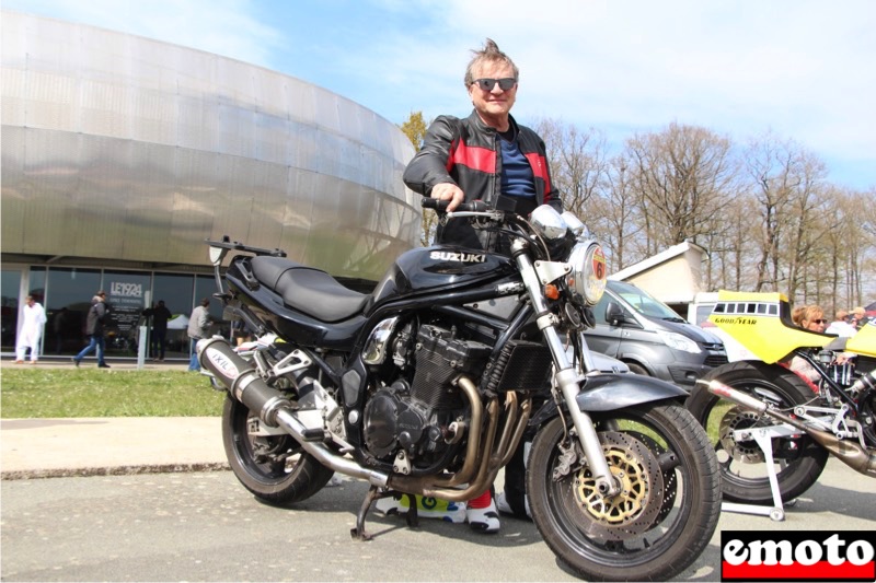 Youngtimers Festival : Olivier et sa Bandit 1200, olivier et sa suzuki bandit 1200 au youngtimers festival 2019