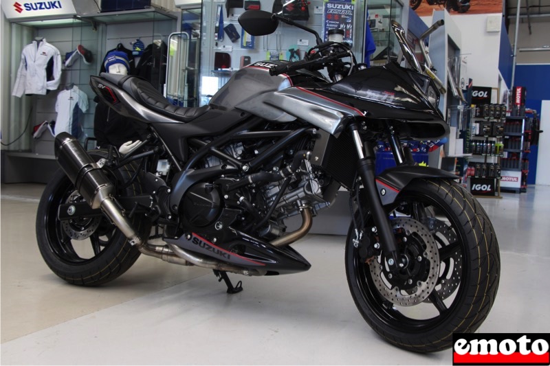 suzuki sv650 katana par s2 concept chez moto parc 72