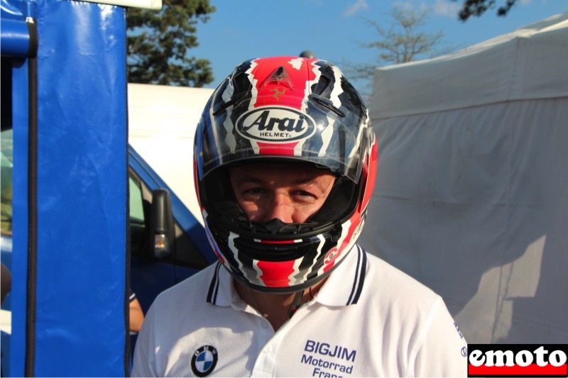 Rencontre avec Jérôme ultra fan de son Arai RX7 GP, jerome de bigjim event et son arai rx7 gp