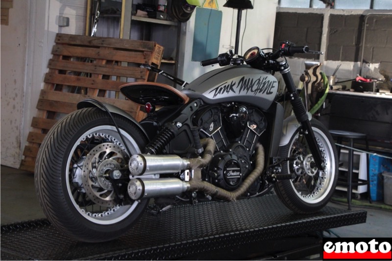 indian scout preparee sur une idee exprimee a l aide du configurateur