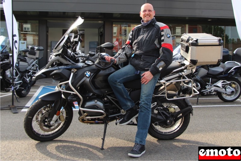 Rencontre Boxer Evasion, Fabrice grand voyageur, fabrice et sa bmw r 1200 gsa pour de grands voyages