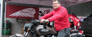 Rencontre Indian Etoile, Luc et la Scout Bobber