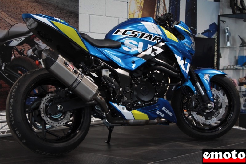 suzuki gsxs motogp avec le pot yoshimura