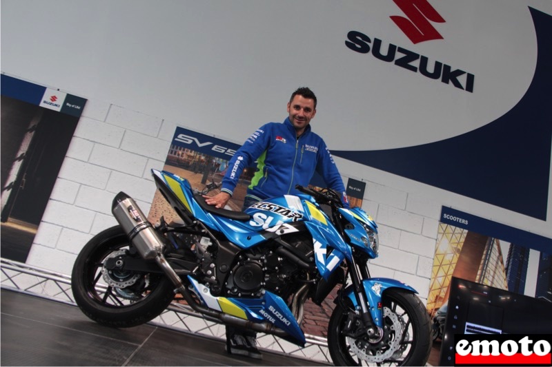 frederic louit avec la gsxs joan mir