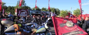 1er rassemblement Indian avec plus de 300 motos