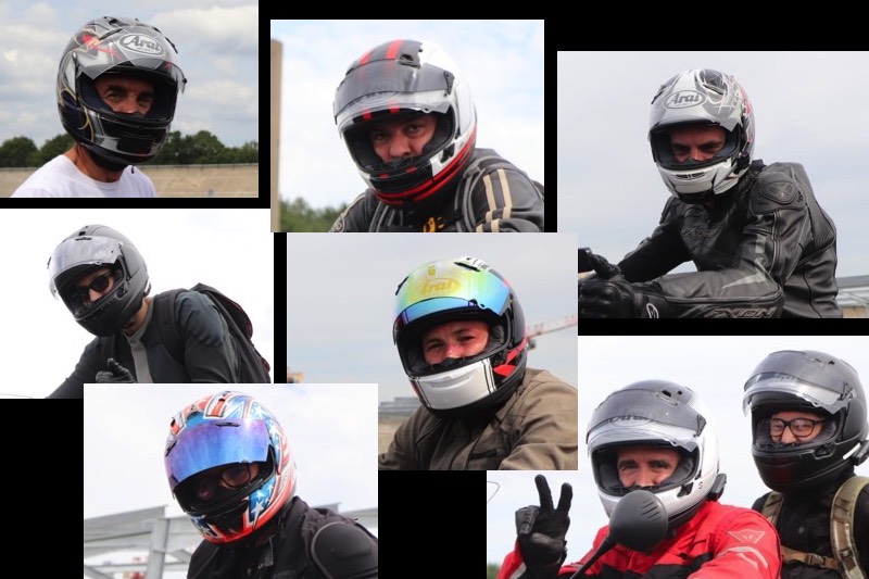 des casques arai au cafe racer festival 2019 des casques arai au cafe racer festival 2019