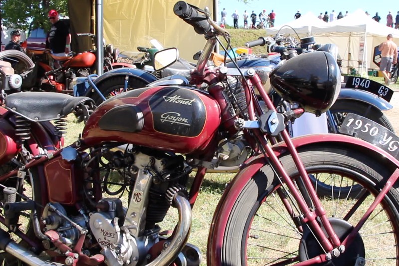 Club Rétro Moto Cote de Nacre, rencontre en vidéo