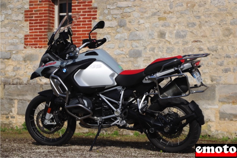 le gabarit de la bmw r 1250 gsa est impresionnant