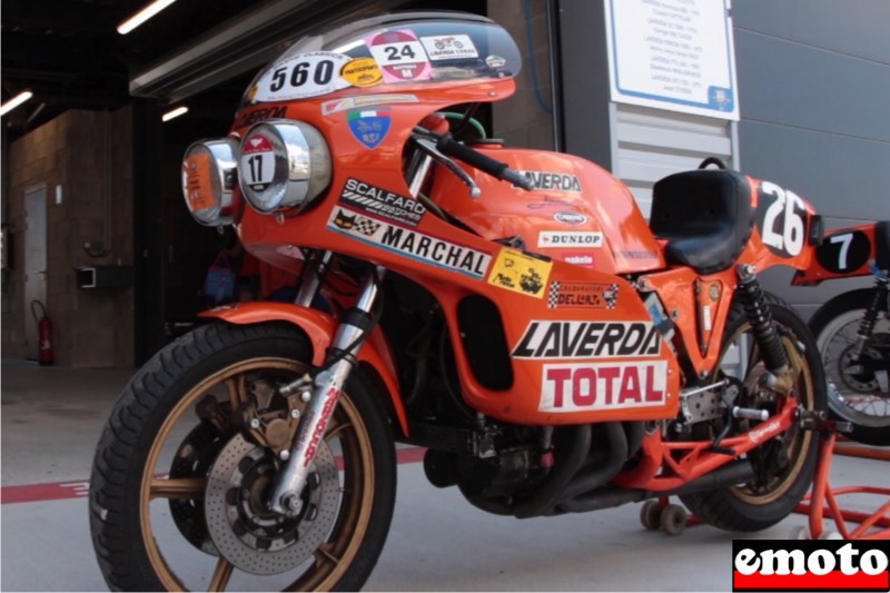 Rencontre Piero Laverda et la 1000 V6 aux coupes