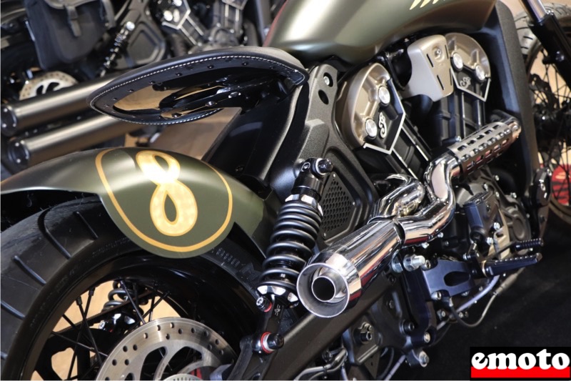 echappement trask performance pour cette indian scout