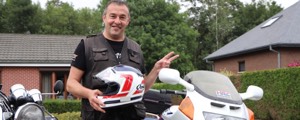 Rencontre : Bruno, son 1000 CBR et son Arai Chaser