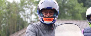 Rencontre : Fred à Chimay et son Arai NR-3 Doohan