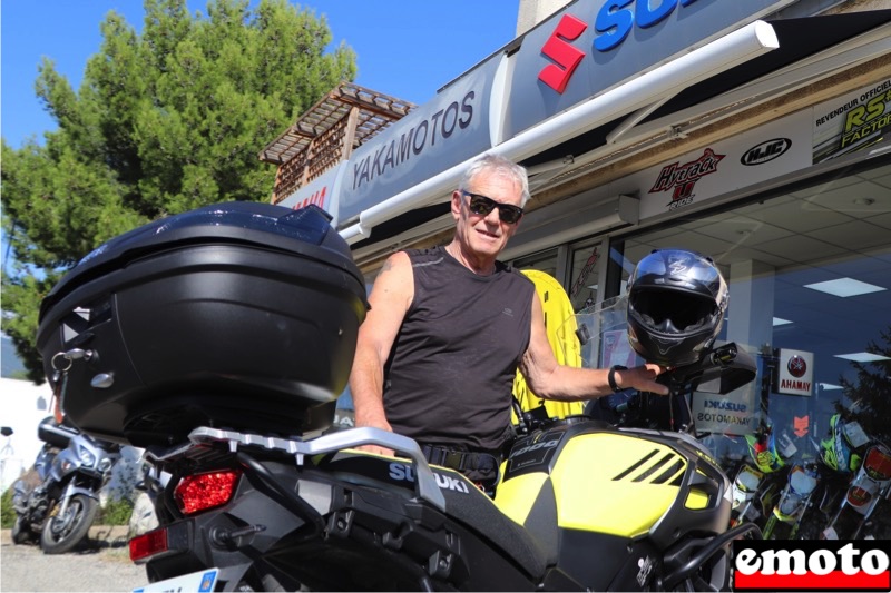 Rencontre Yakamotos, Jean-Claude et sa VStrom 1000, jean claude et sa vstrom 1000 chez yakamotos