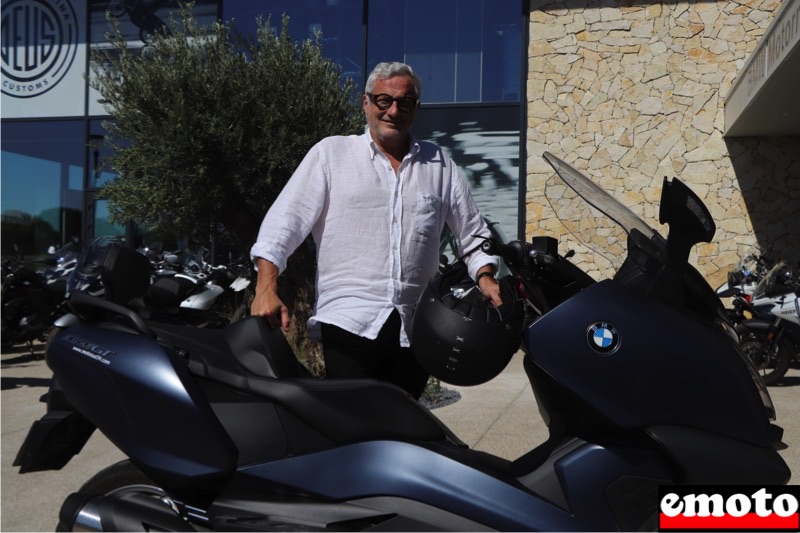 Rencontre MotoSud34 : Vincent et son BMW C 650 GT, vincent et son bmw c 650 gt chez moto sud 34