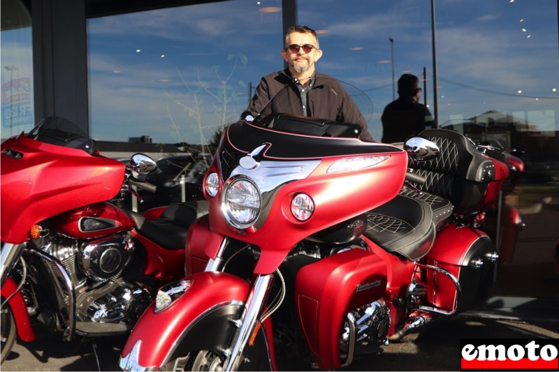 Indian Challenger pour Jean-Lin chez Indian Lille, jean lin avec une roadmaster en attendant la challenger chez indian lille Indian Challenger pour Jean-Lin chez Indian Lille, jean lin avec une roadmaster en attendant la challenger chez indian lille