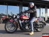 Philippe et son Indian Scout chez Indian Lille