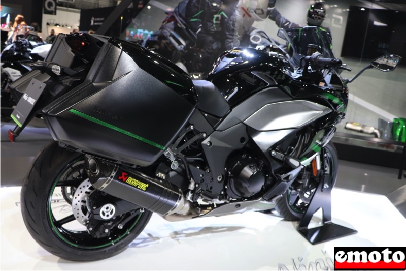 kawasaki ninja 1000 sx avec ses valises