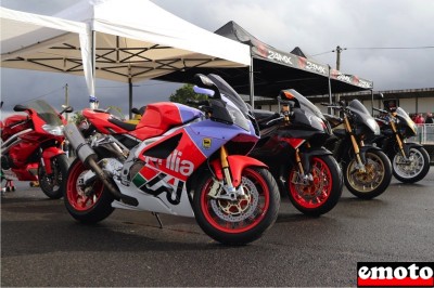 Rencontre avec Fred et le jeune Team Aprilia IdF