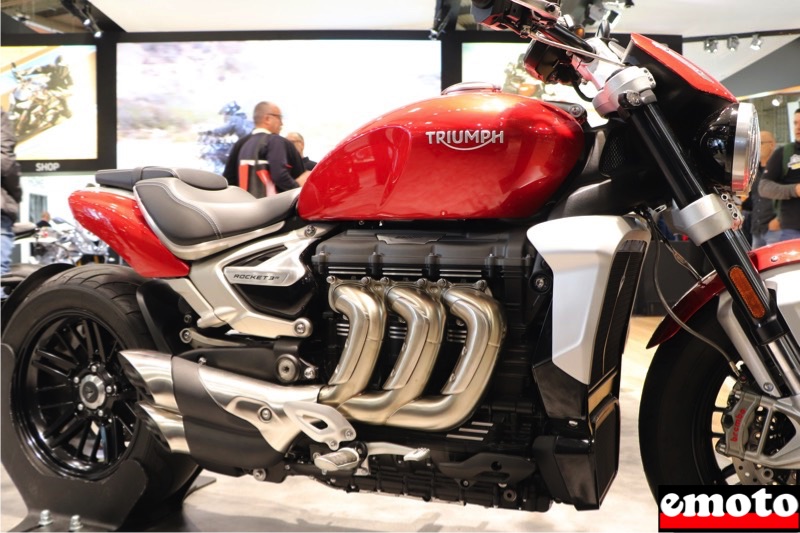 Triumph Bobber TFC, Rocket 3 GT et R à EICMA 2019