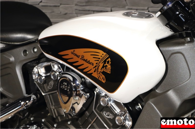 detail du reservoir de la scout bobber detail du reservoir de la scout bobber