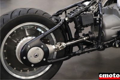 Cadre de la BMW R18, détail du futur châssis du Big Boxer