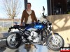 Cécilia et sa BMW R NineT 50e anniversaire chez BYmyCAR 77