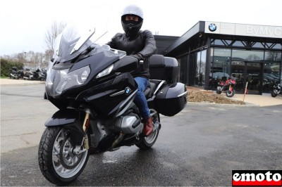 Nicolas et sa BMW R 1250 RT chez BYmyCAR Motoroad 77