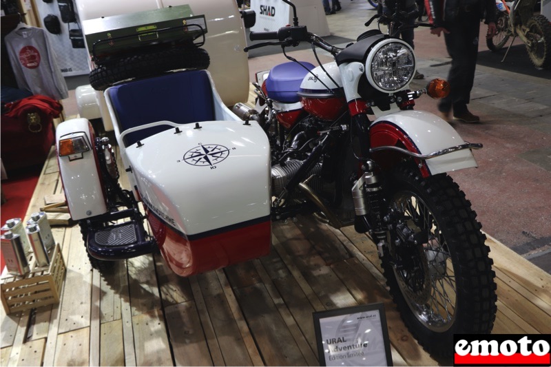 Sidecar Ural Adventure : série limitée au salon de Lyon, sidecar ural adventure au salon du 2 roues de lyon