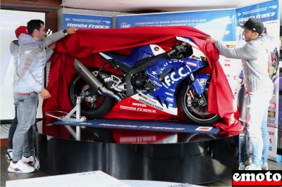 Le Team FCC TSR Honda France nous présente sa CBR 1000 RR R