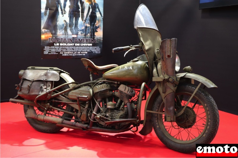 Motos du cinéma au salon du deux-roues de Lyon en 20 films Harley-davidson-wla-captain-america