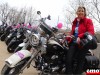 Toutes en Moto 10 ans avec Anne, la cofondatrice, et son HD