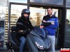 Maryam et son Yamaha Xmax 125 Tech Max chez Yam34 à Mauguio