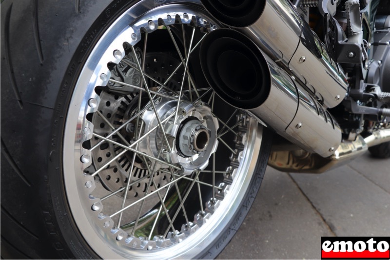 roue a rayons en aluminium kineo horex edition