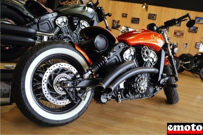 La Manufacture Indian Orléans expose sa prépa Scout Bobber