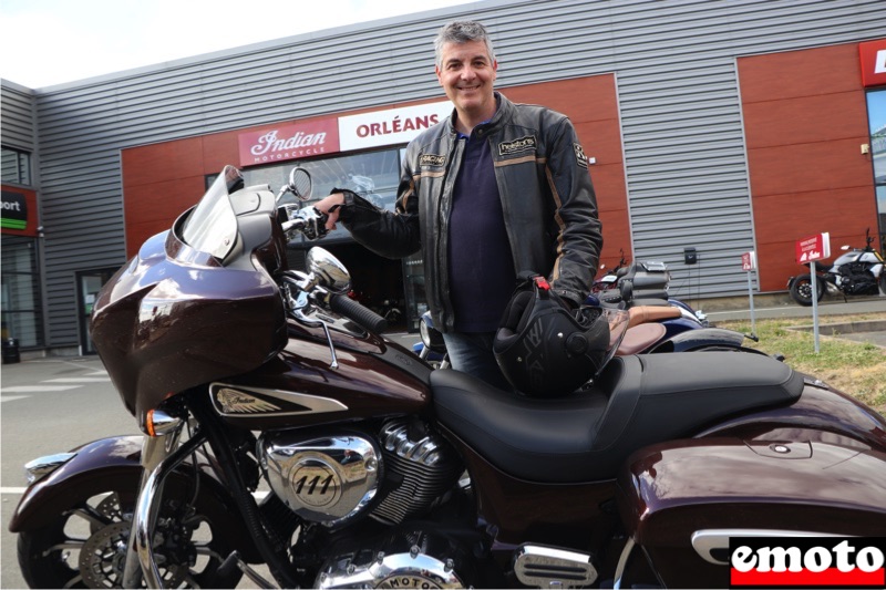Serge et son Indian Chieftain Limited chez Indian Orléans, serge et son indian chieftain limtied a orleans Serge et son Indian Chieftain Limited chez Indian Orléans, serge et son indian chieftain limtied a orleans