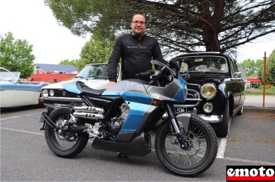 Damien et son FB Mondial Pagani 125, une 125 peu répandue