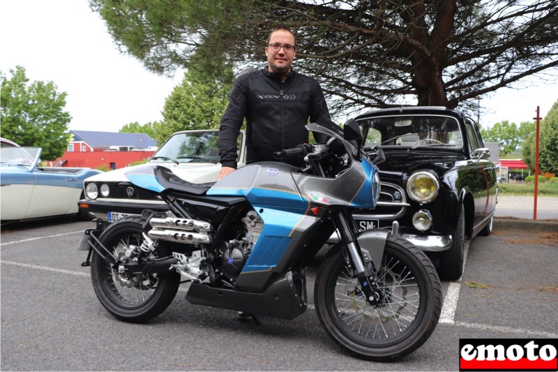 Damien et son FB Mondial Pagani 125, une 125 peu répandue, damien et sa fb mondial pagani