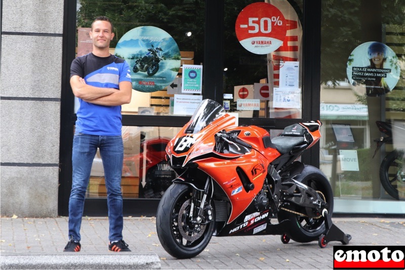 Loïc Gros et sa Yamaha R1 piste chez Motos Sohn à Strasbourg, loic gros et sa yamaha r1 chez motos sohn Loïc Gros et sa Yamaha R1 piste chez Motos Sohn à Strasbourg, loic gros et sa yamaha r1 chez motos sohn