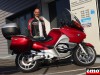 Cyril et sa BMW R 1200 RT chez BMW Grand Prix Motos à Annecy