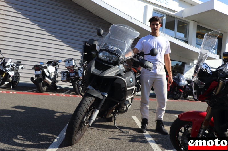 Guillaume et sa R 1200 GSA chez BMW Grand Prix Motos Annecy, guillaume et sa bmw r 1200 gsa